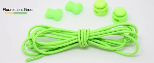 100CM 1 pair Locking no tie lazy  shoeLaces sneaker elastic Shoelaces children safe elastic shoe lace cordones zapatilla ASL666A