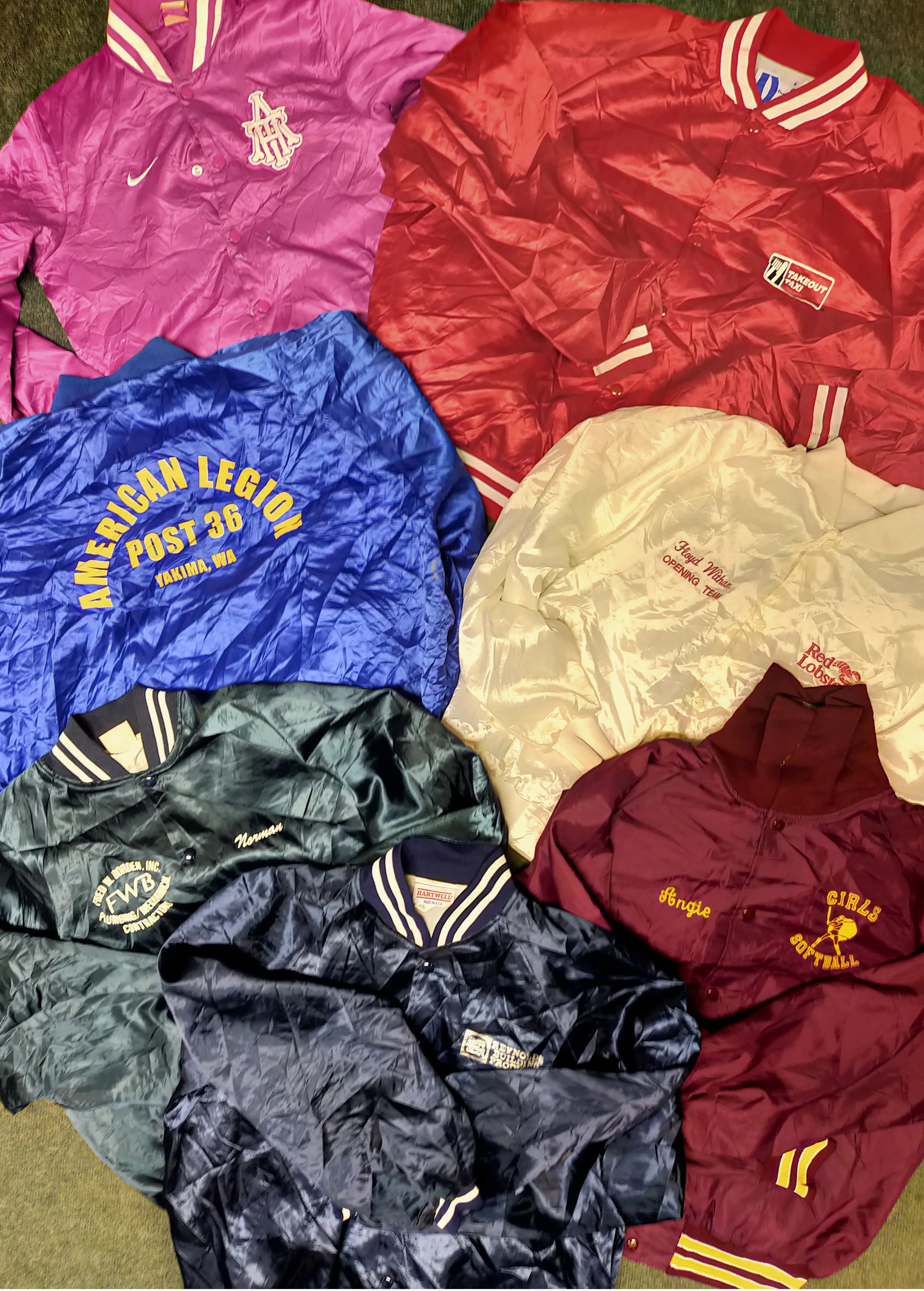 American College Satin Silk Jackets *