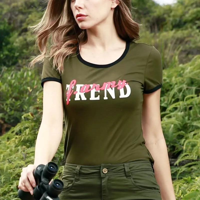 Army Trend Military Casual Two Color Printed Shirt