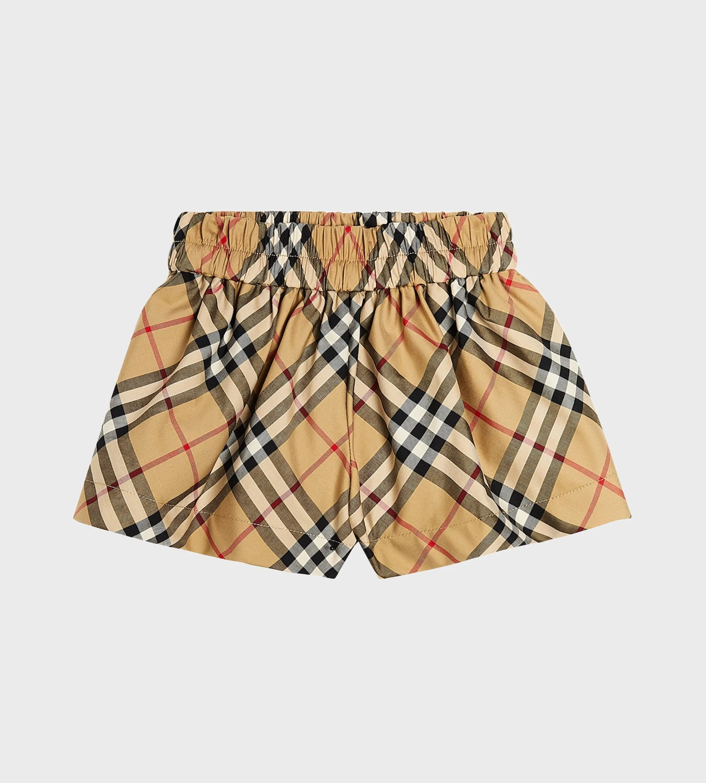 Baby Check Pattern Shorts Archive Beige