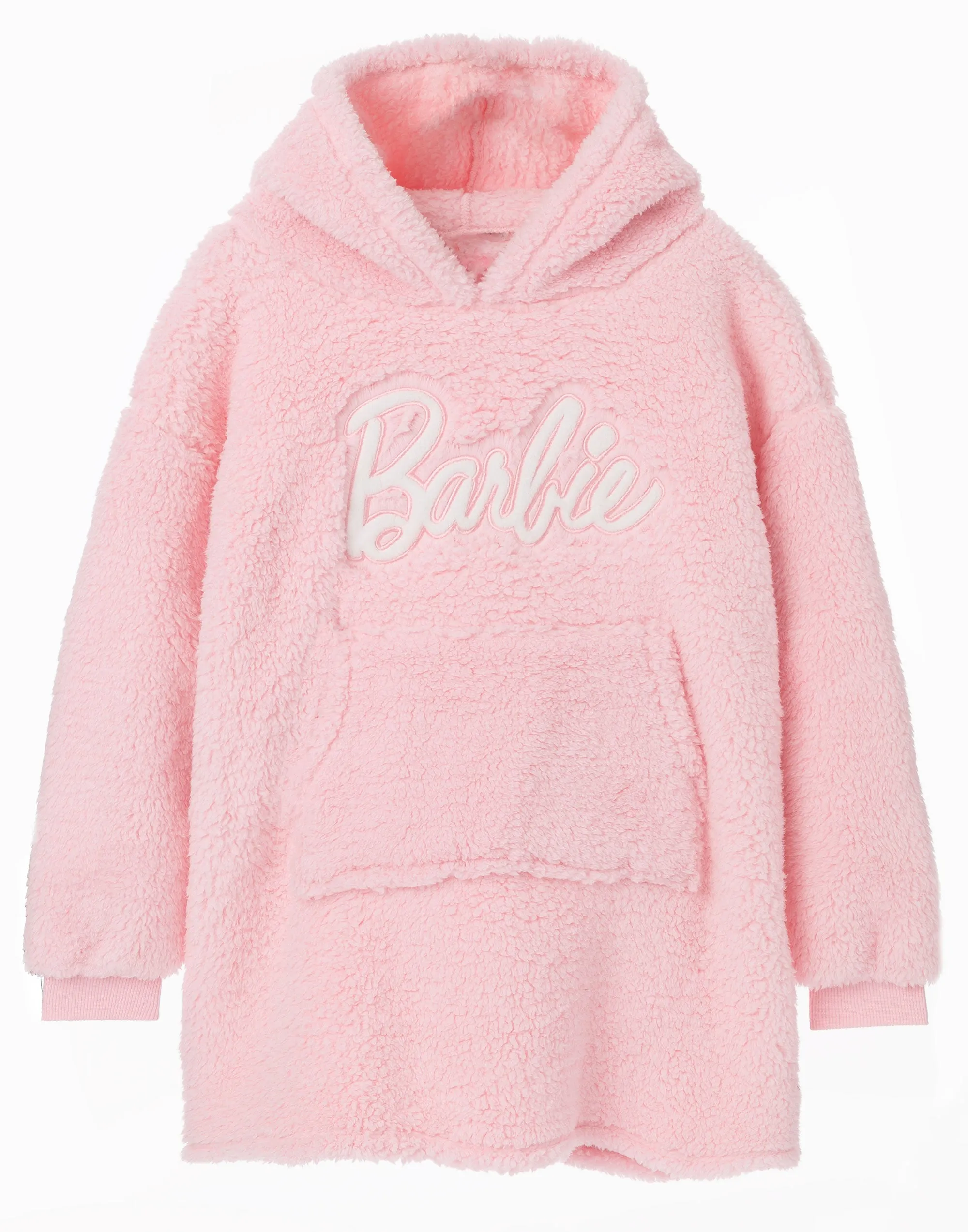 Barbie Girls Pink Blanket Hoodie