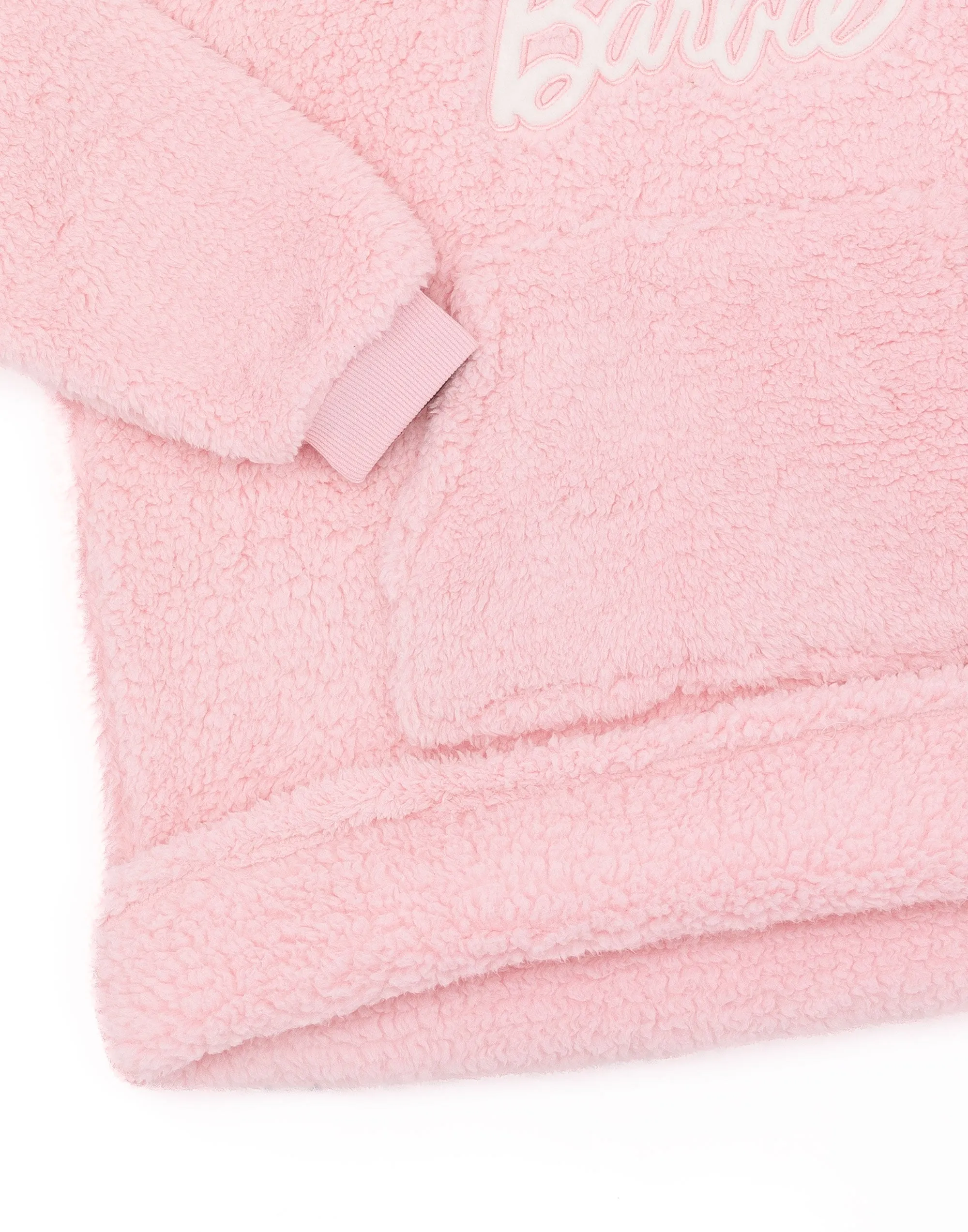 Barbie Girls Pink Blanket Hoodie