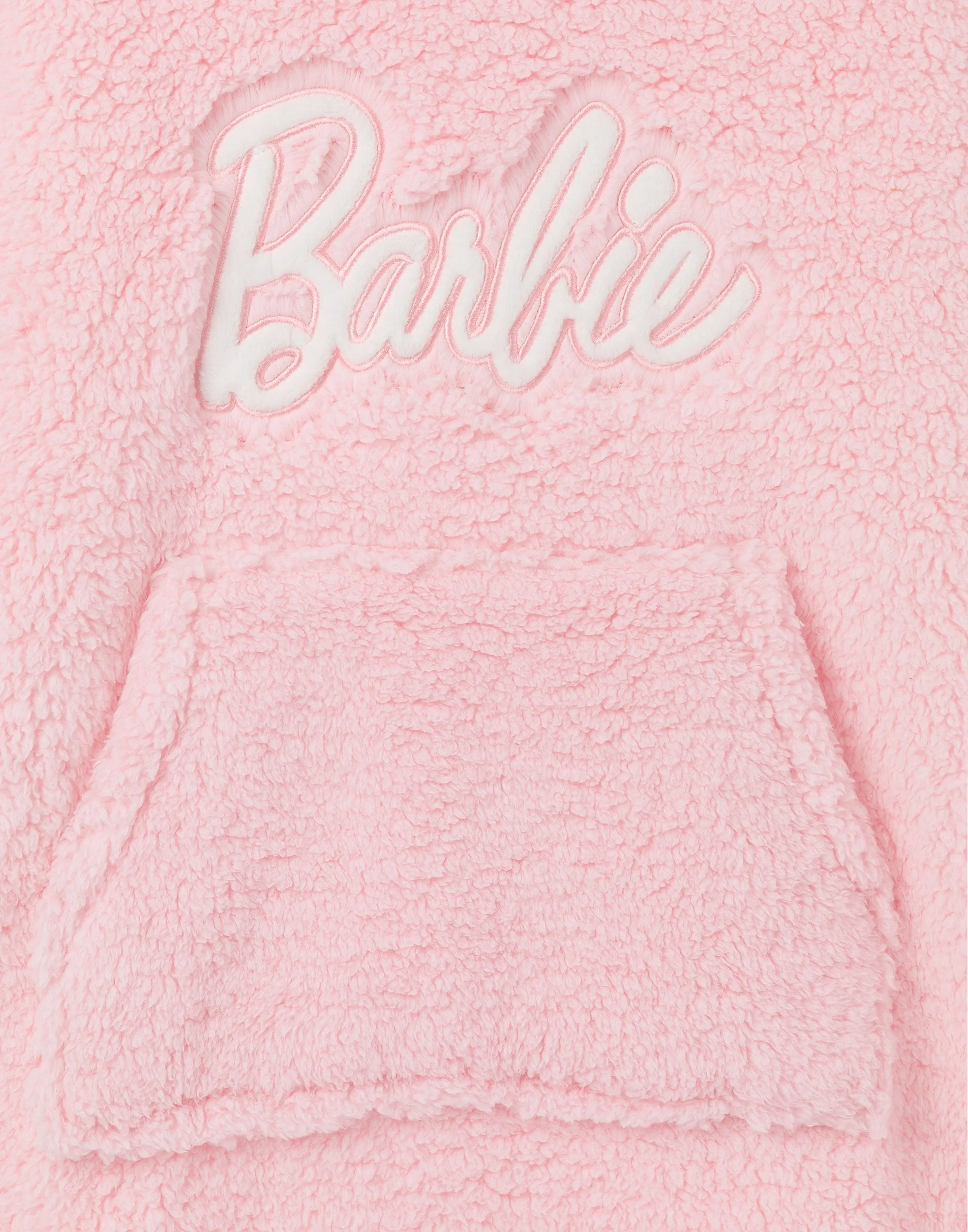 Barbie Girls Pink Blanket Hoodie