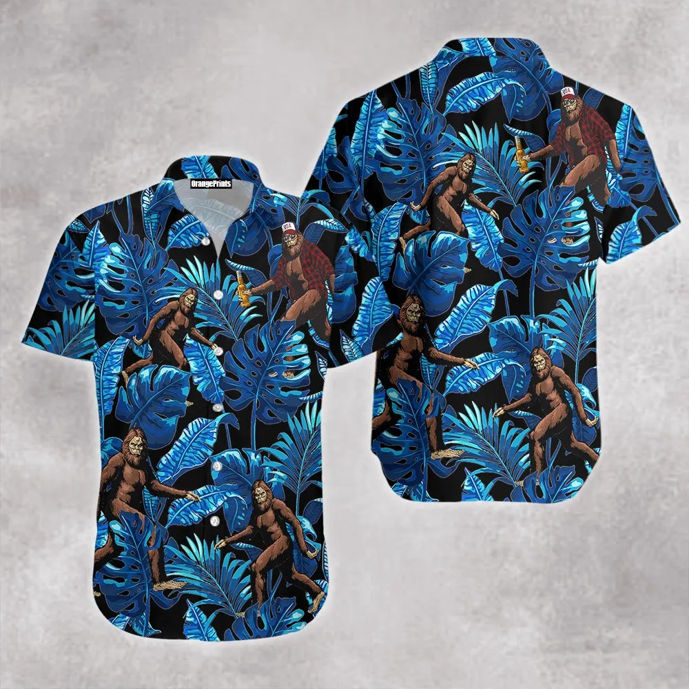 Bigfoot Aloha Hawaiian Shirts For Men & For Women