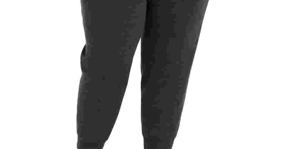 Calvin Klein Women's Performance Active Fleece Jogger Pants Blue Size 1X