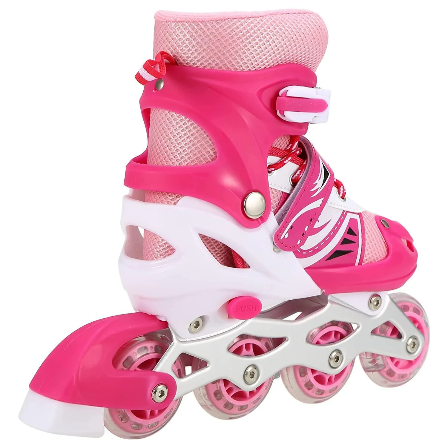 Children Roller Skates Adjustable Inline Skating Shoes (Size 38-42)