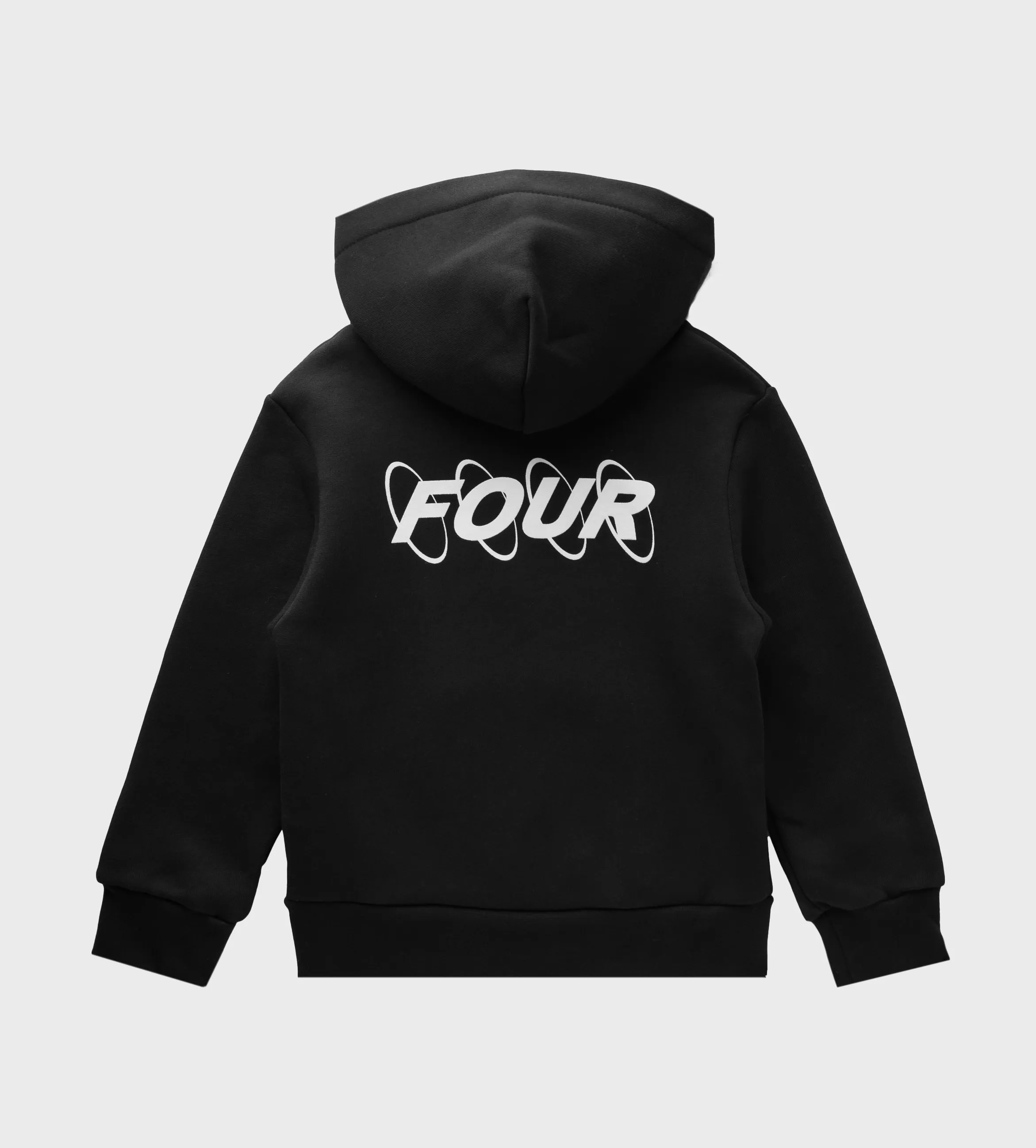 Circles Logo Hoodie Black