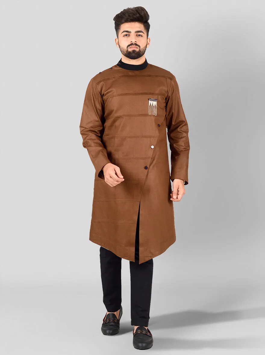 Coffee Brown Kurta | Azania