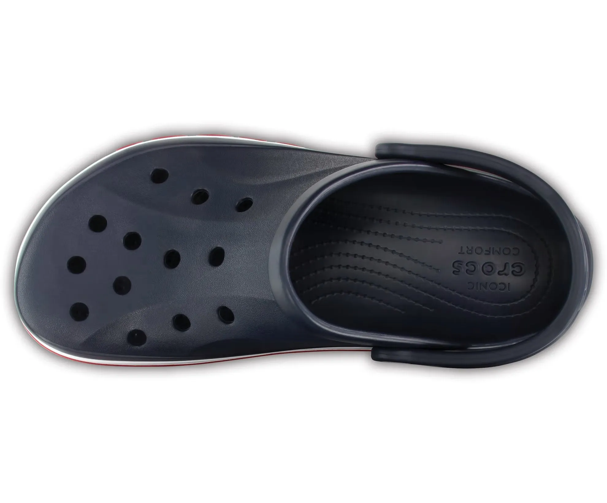 Crocs Bayaband Sandals, Navy/Red