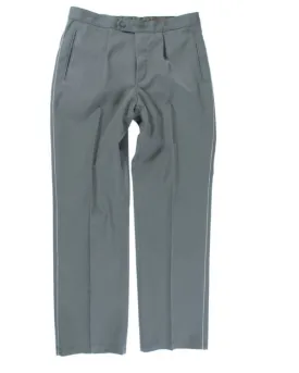 EAST GERMAN GRAY GABARDINE OFFICER PANTS