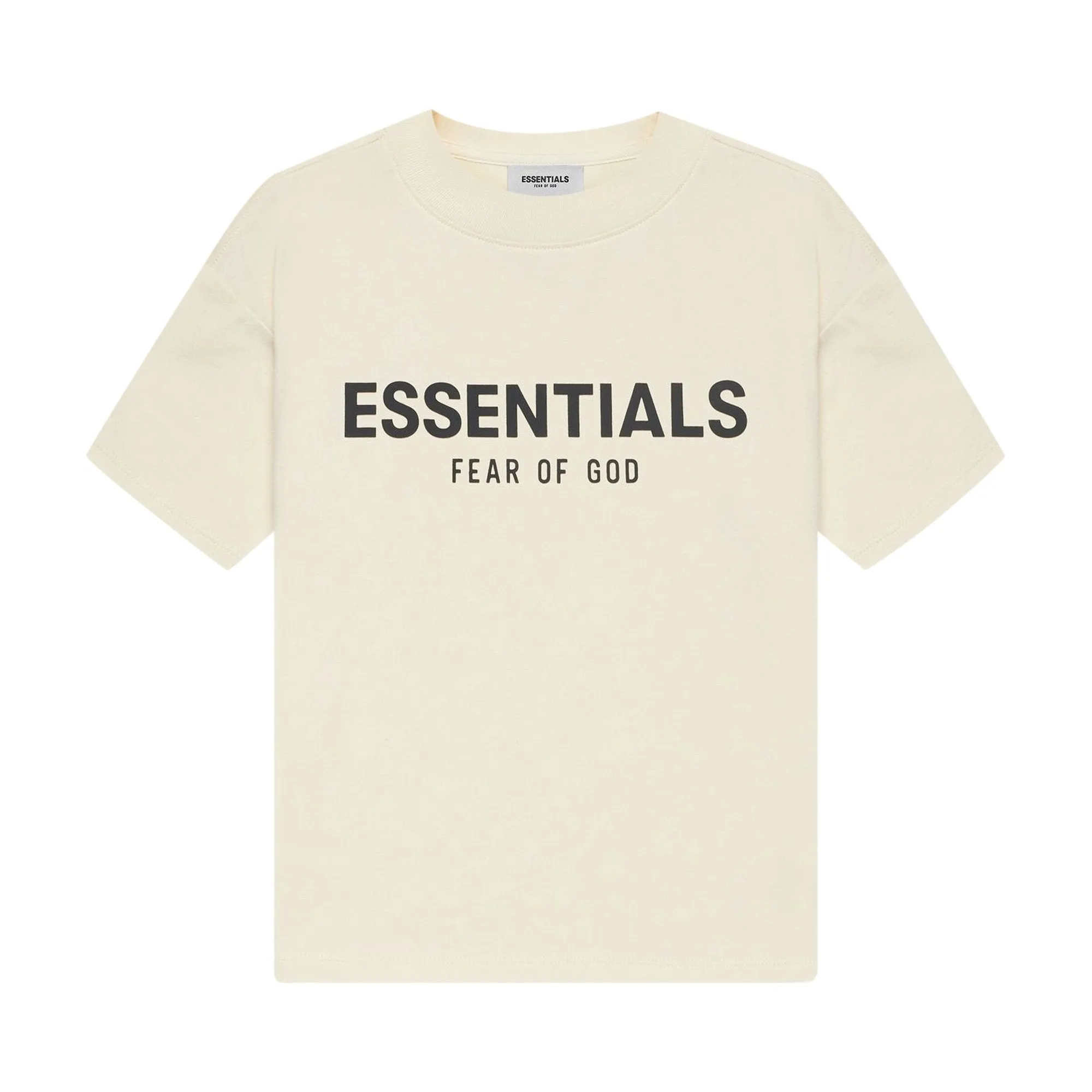 Fear of God Essentials Kids Short Sleeve T-Shirt - Buttercream