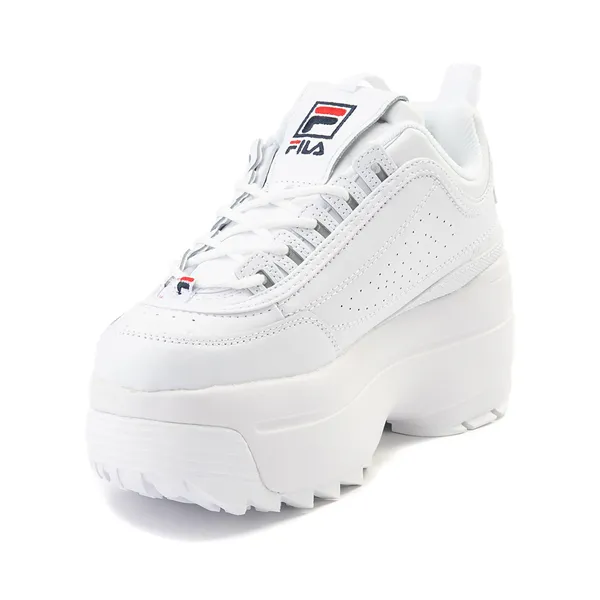 Fila Disruptor Women's Wedge Sneakers, White