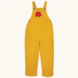 Frugi Babipur Kids Yellow Cord Dungarees