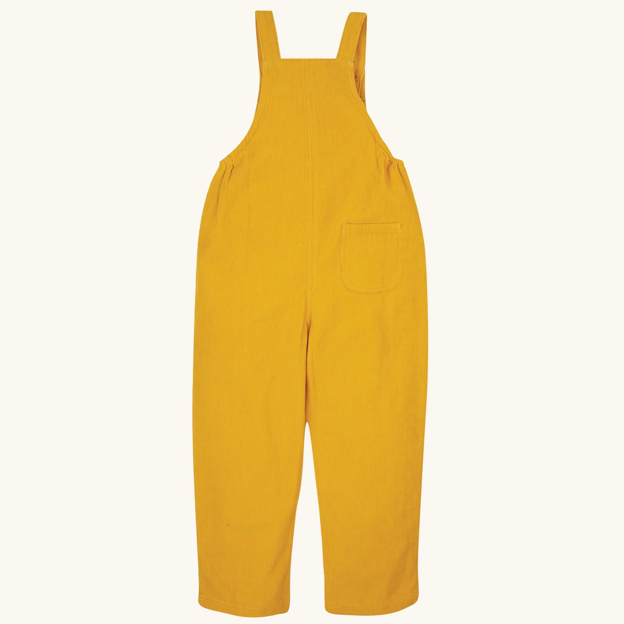 Frugi Babipur Kids Yellow Cord Dungarees