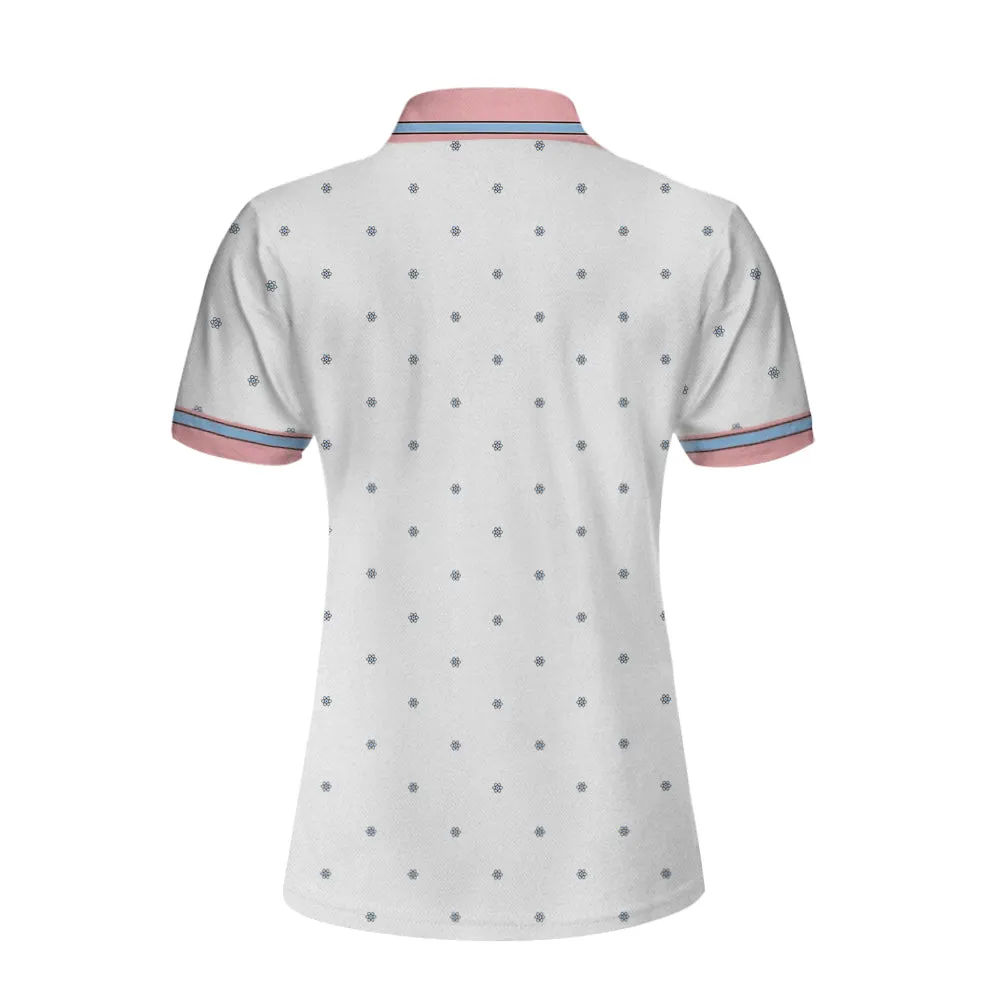 I Love Biology Short Sleeve Women Polo Coolspod