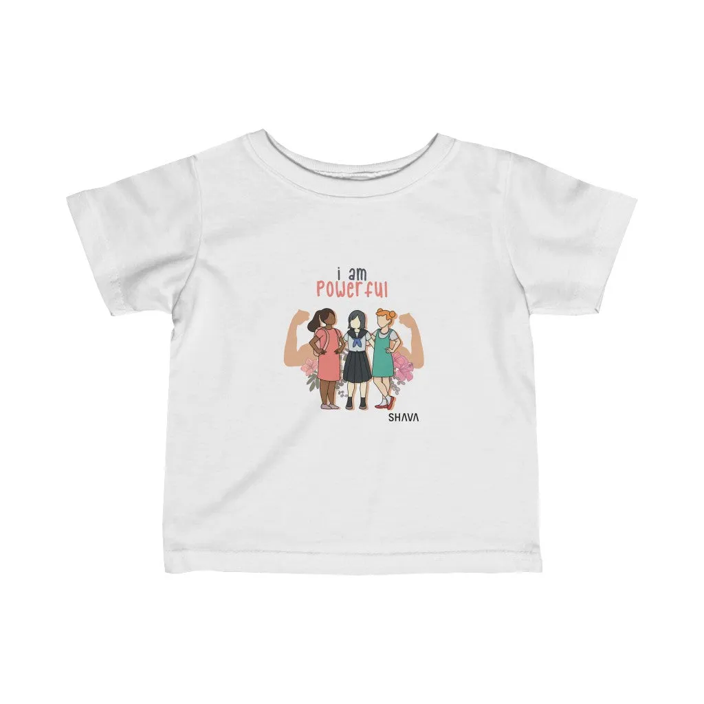 IAC  KIDS T-Shirts  Infant Fine Jersey Tee/i am Powerful