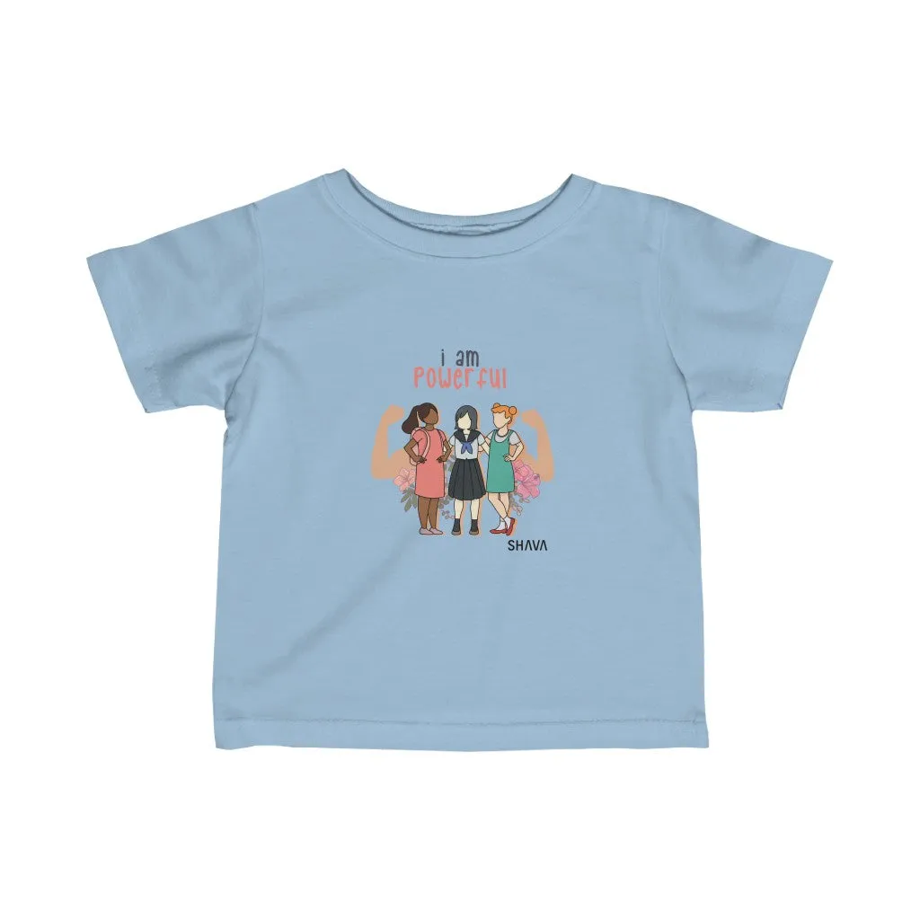 IAC  KIDS T-Shirts  Infant Fine Jersey Tee/i am Powerful