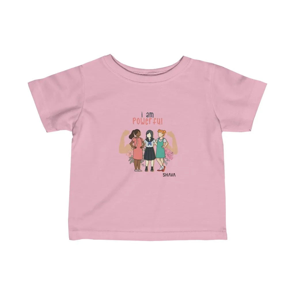 IAC  KIDS T-Shirts  Infant Fine Jersey Tee/i am Powerful