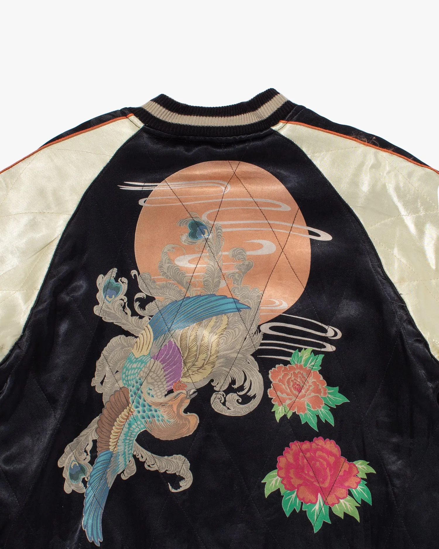 Japanese Repro Souvenir Jacket, Reversible, Gold with Dragon