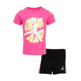 Jordan Air Stacked Short Set - Kids