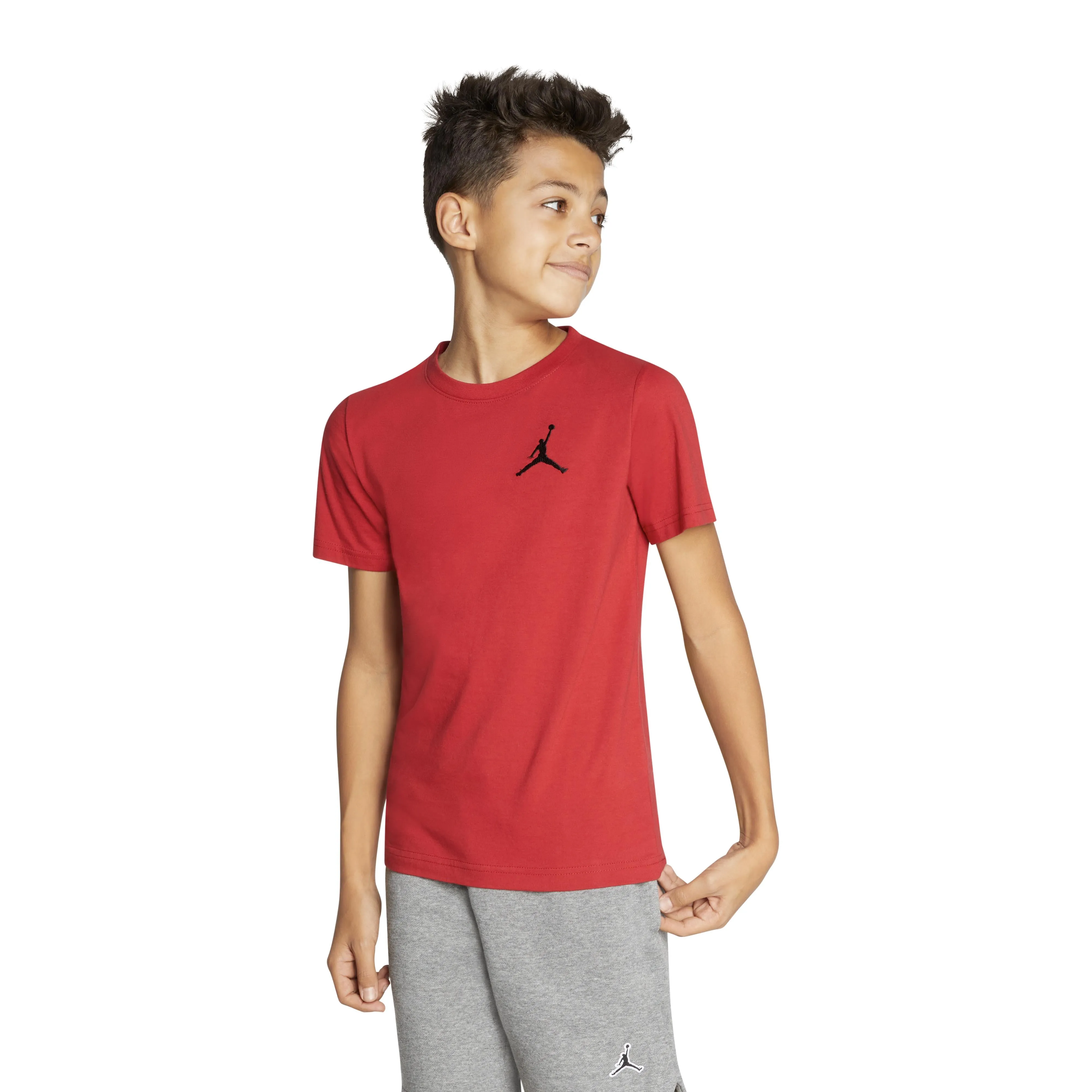 Jumpman Air Embroidered Tee -Youth