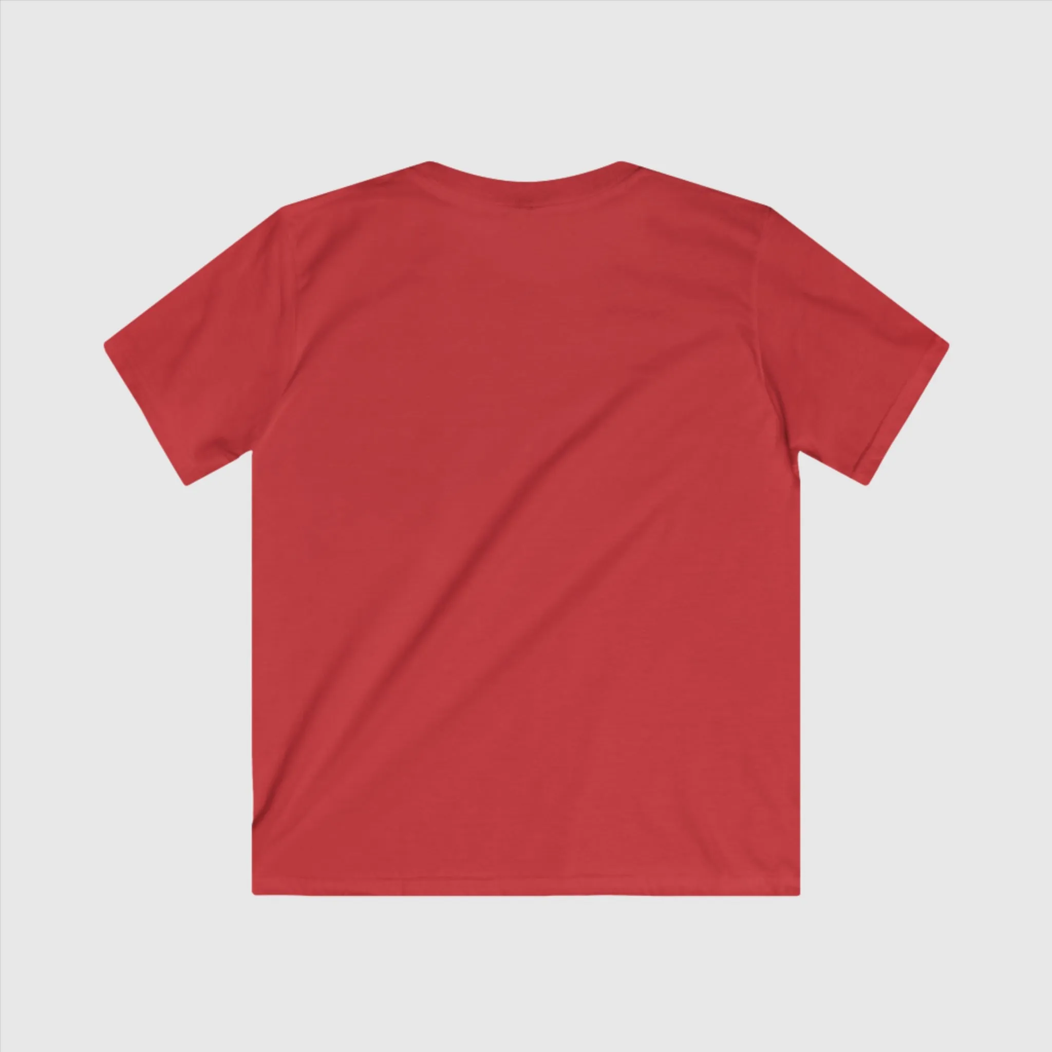 Kids Simple Blank Tee with Personalized Name and Icon Neck Label