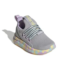 Kid's Toddler Lite Racer Adapt 7.0 Grey/Flash Aqua/Lilac