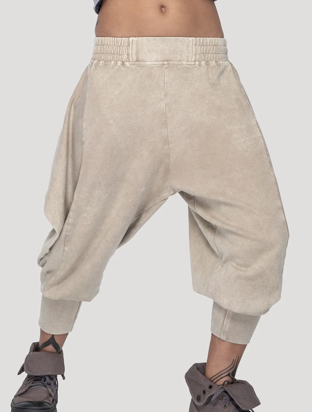 Stylish Grunge Harem Pants by Kimo - Trendy Bottoms for Urban Fashionistas