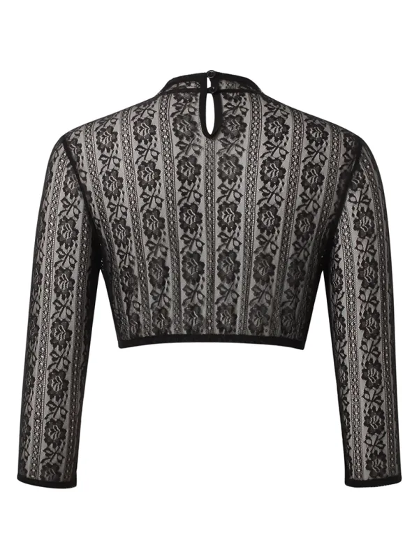 Ladies Elegant Classic Lace Bottoming Shirt