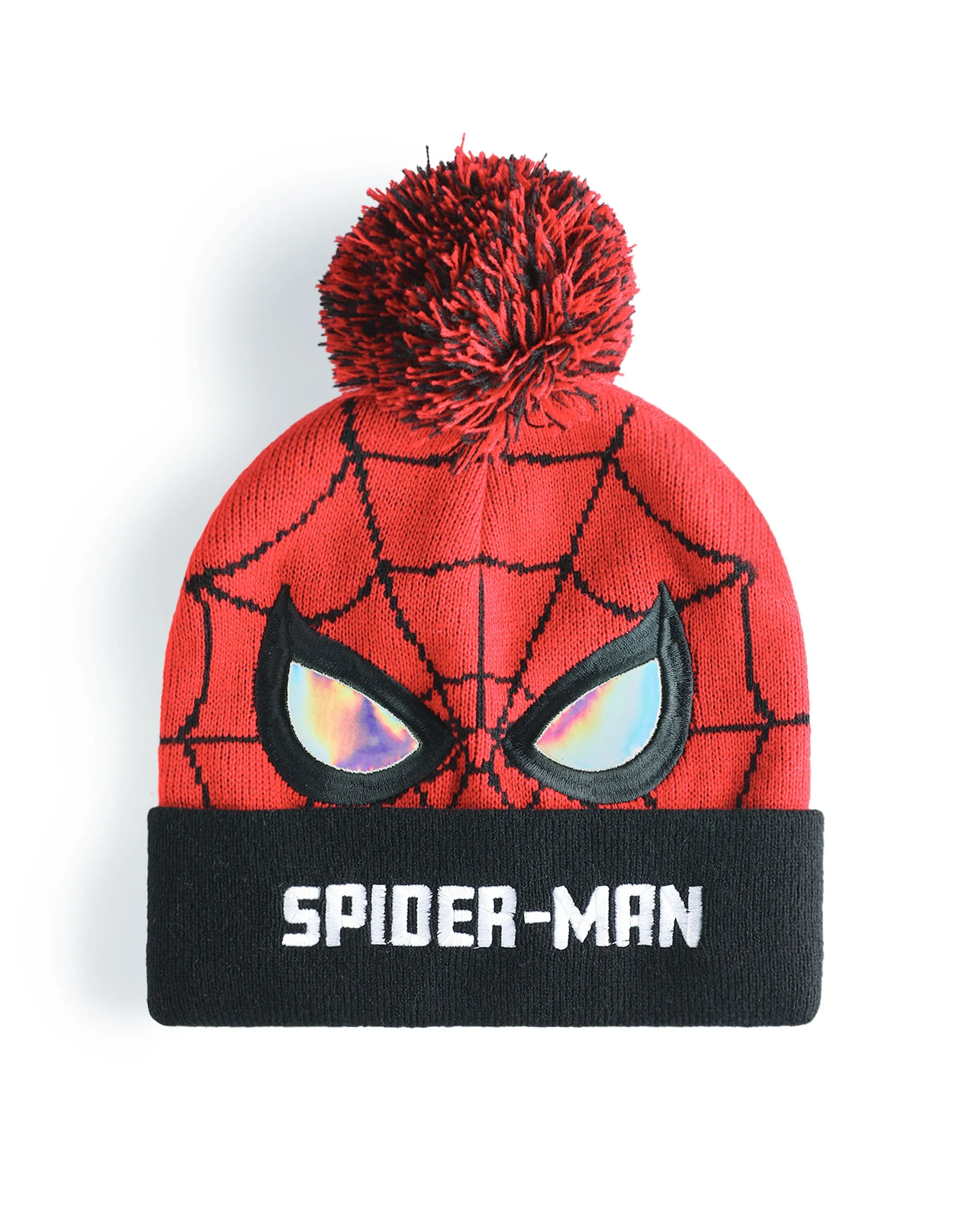 Marvel Character Boys Multicoloured Beanie and Gloves Set