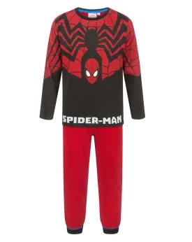 Marvel Spider-Man Boys Red Short Sleeve Short Leg Pyjama Set