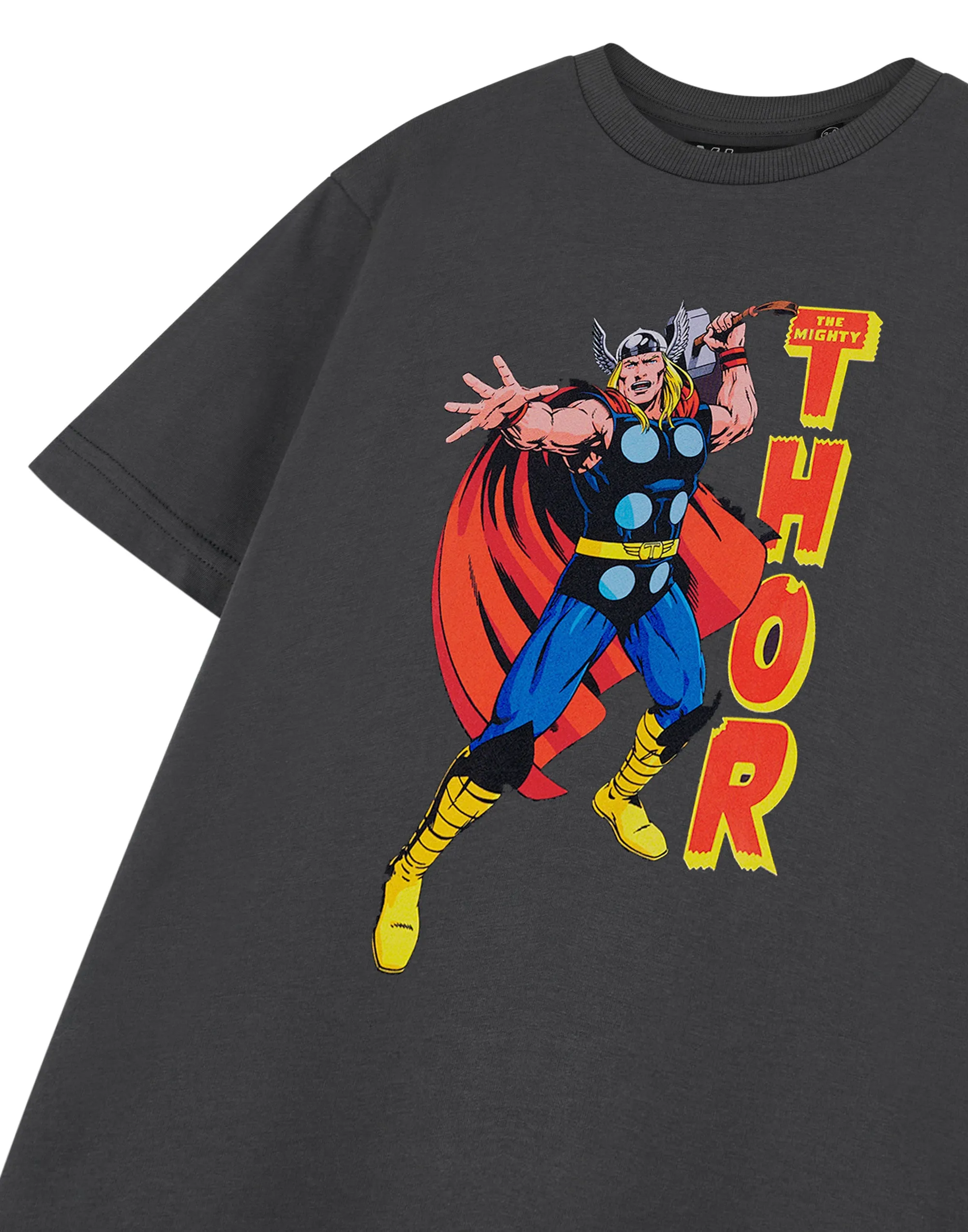 Marvel Thor Boys Grey Short Sleeved T-Shirt