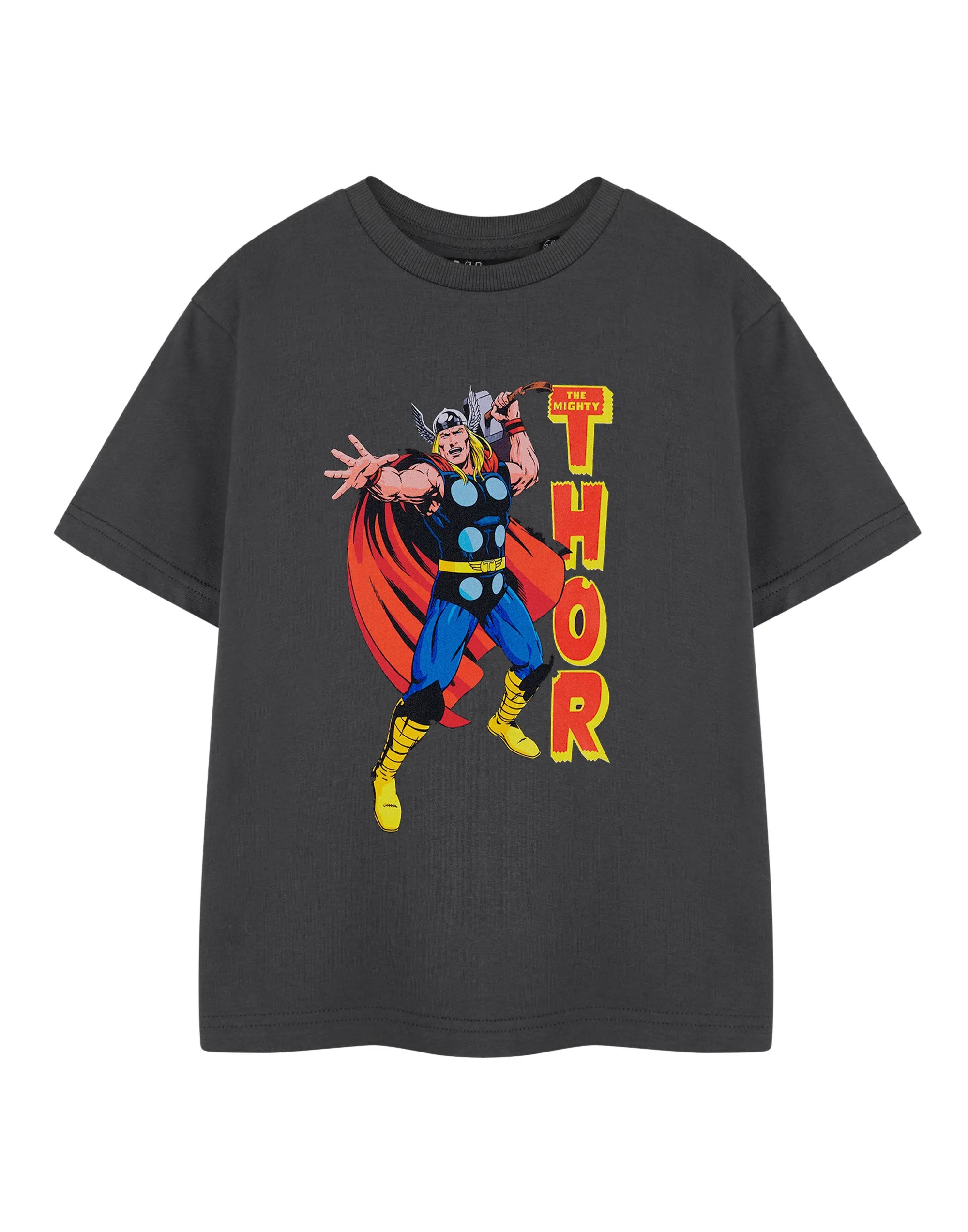 Marvel Thor Boys Grey Short Sleeved T-Shirt