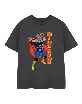 Marvel Thor Boys Grey Short Sleeved T-Shirt