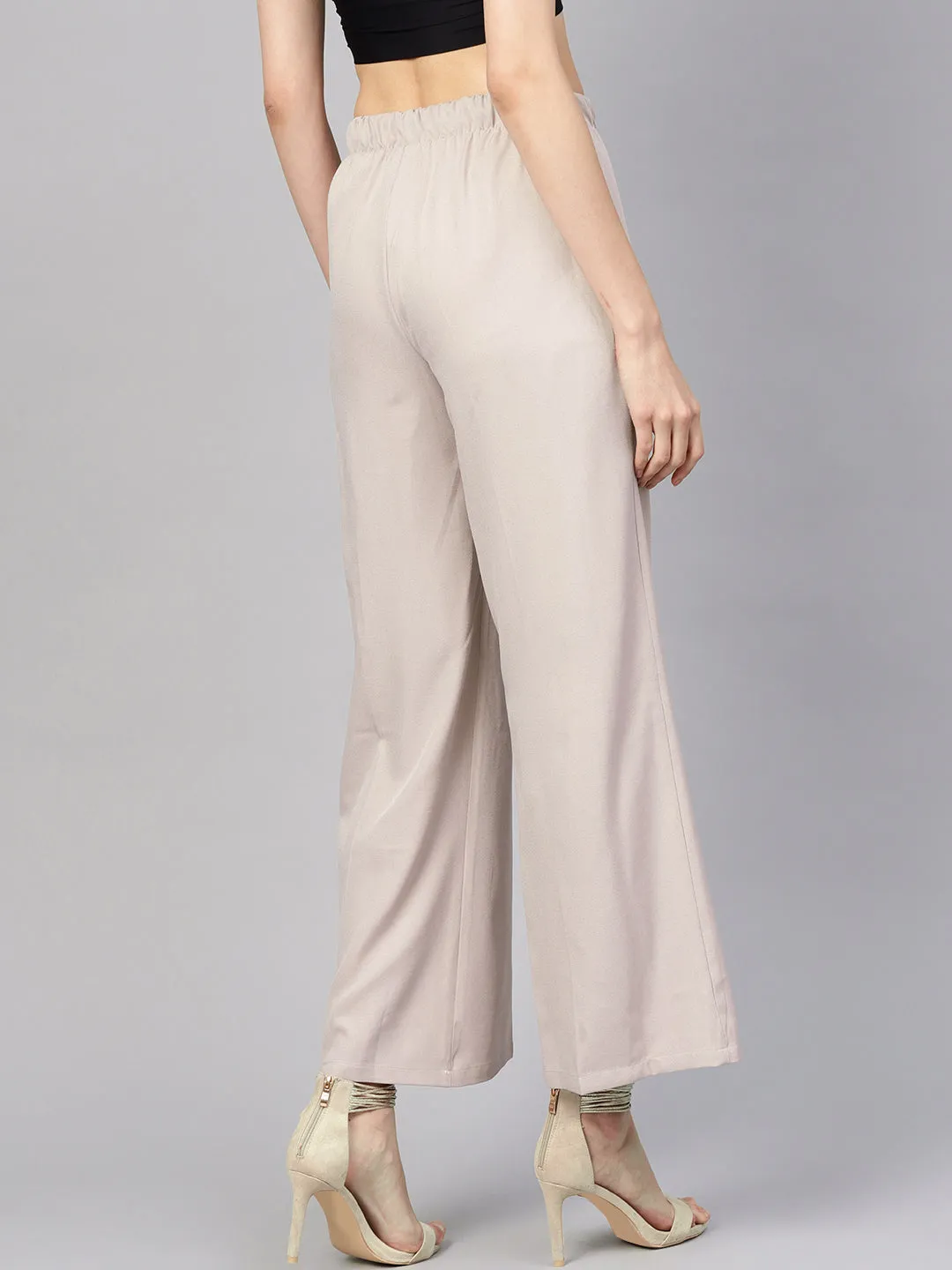 Mauve Palazzo Pants