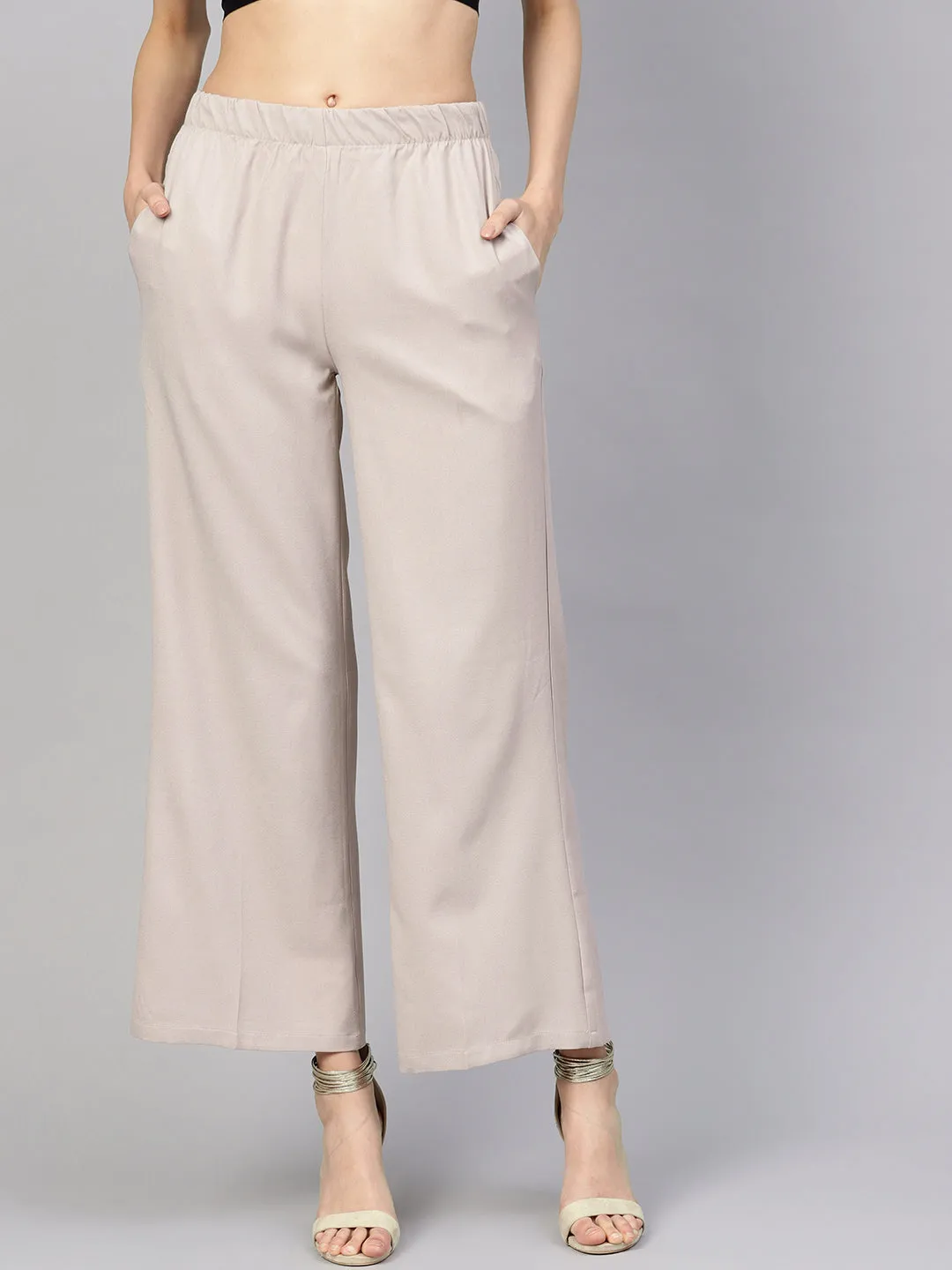 Mauve Palazzo Pants