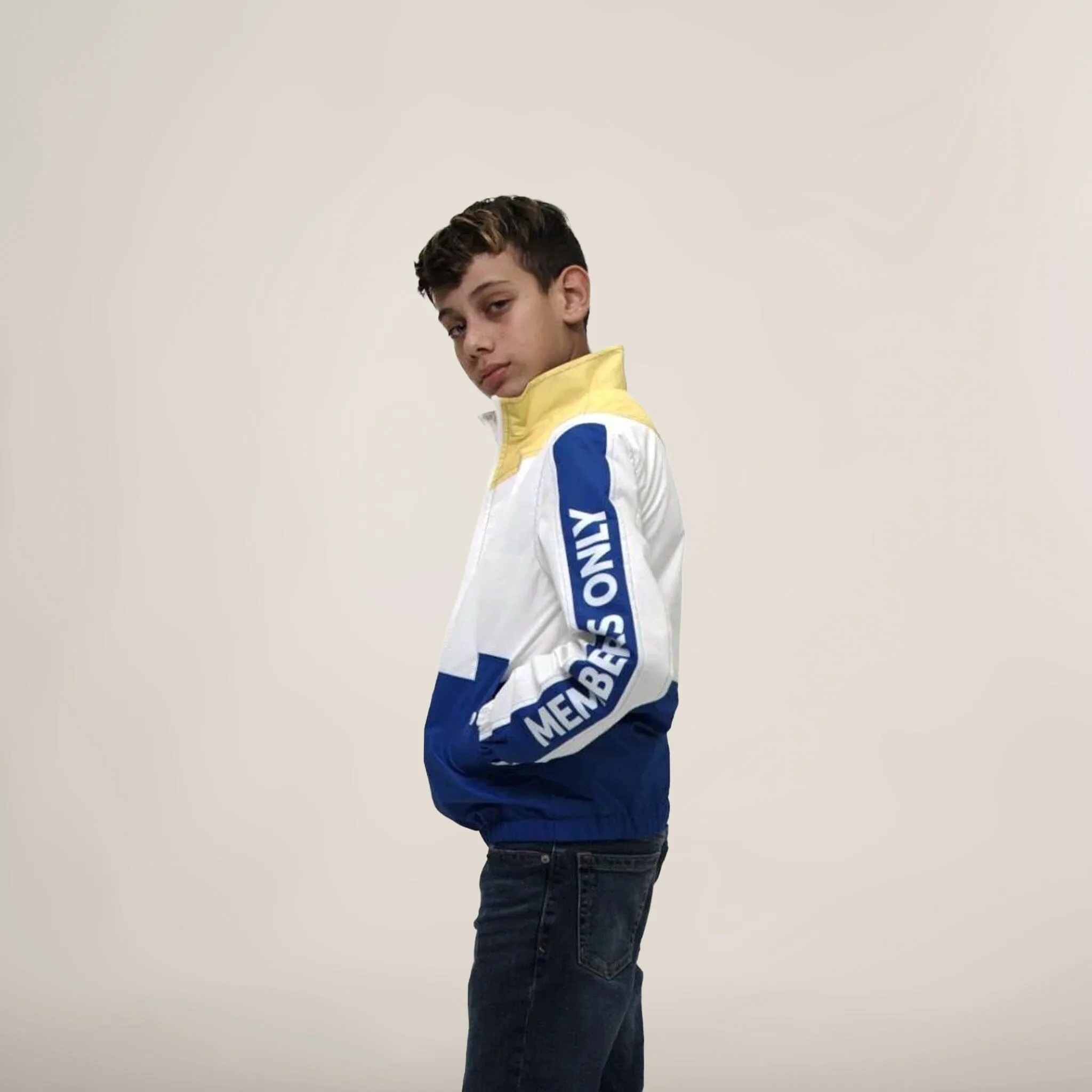 Members Only Boy's Nautical Color Block Jacket