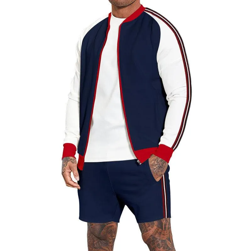 Men's Sports And Leisure Sweater Suit