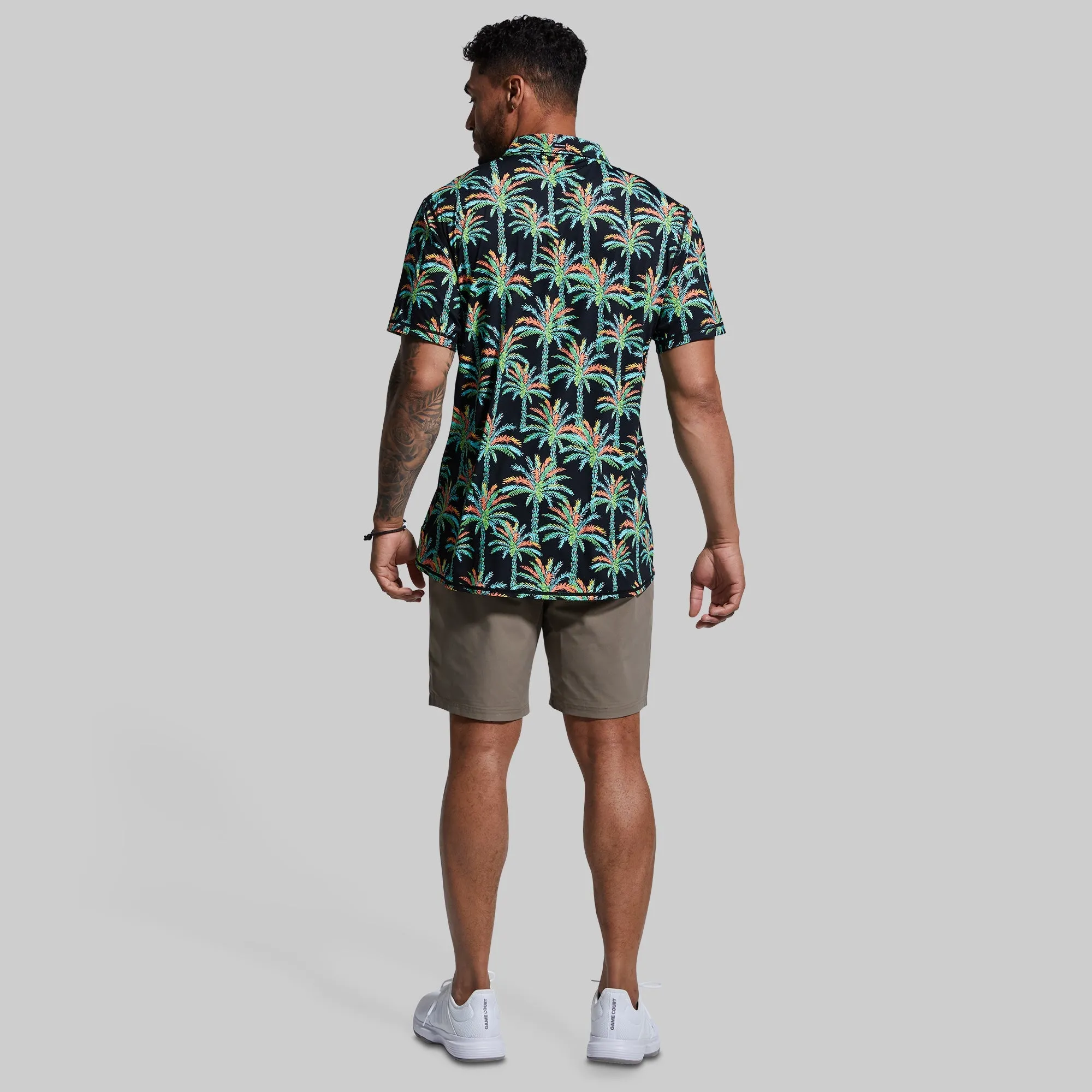 Men's Tek Polo (Sunset Palm)