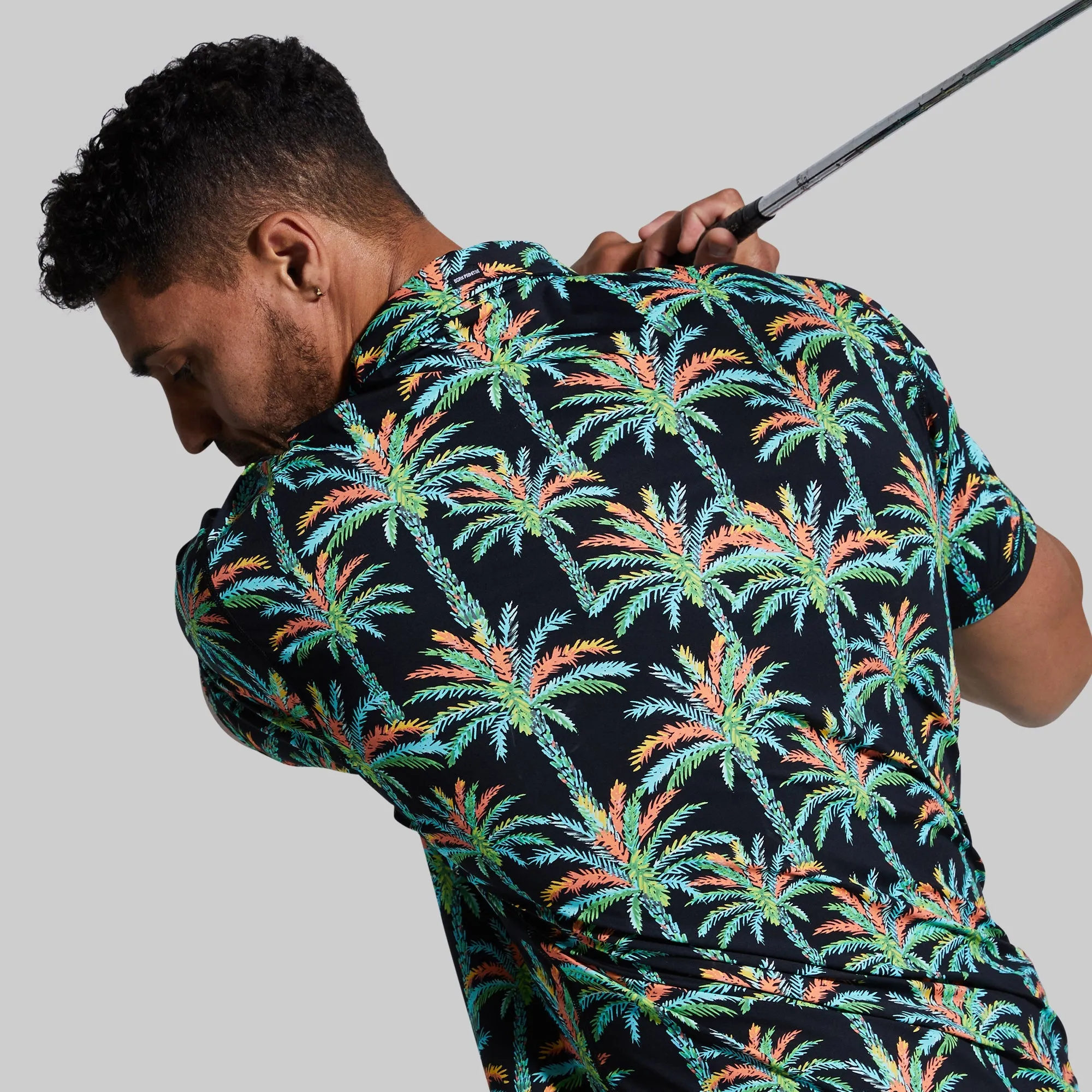 Men's Tek Polo (Sunset Palm)