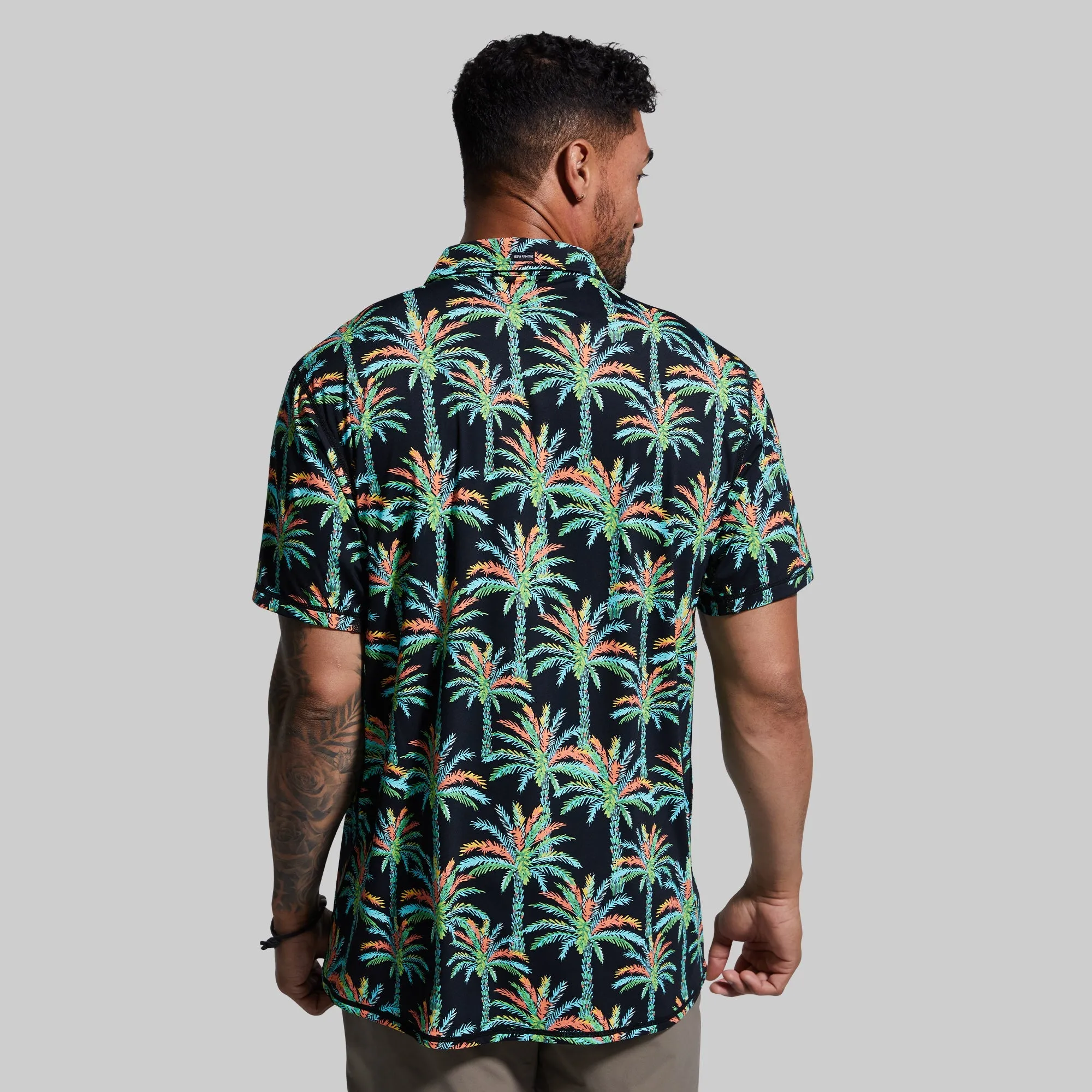 Men's Tek Polo (Sunset Palm)