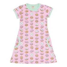 Meyadey  City Bakery Short Sleeve Dress