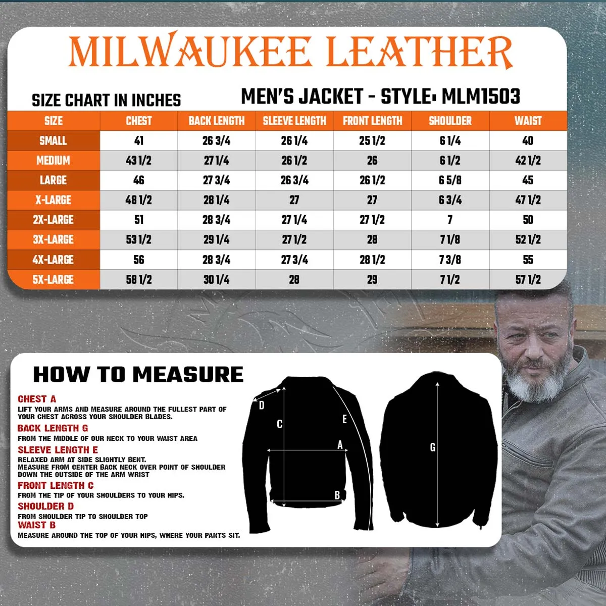 Milwaukee Leather MLM1503 Men's Distressed Brown Racer Motorcycle Vented Leather Rider Jacket