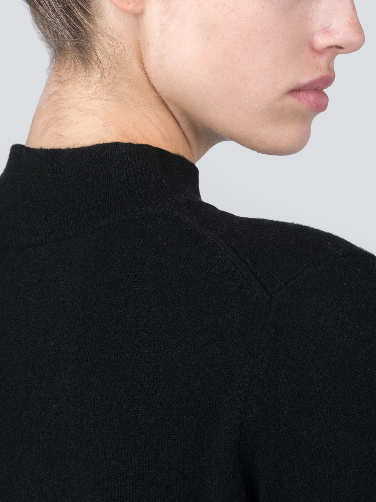 Mockneck Long sleeve_Black