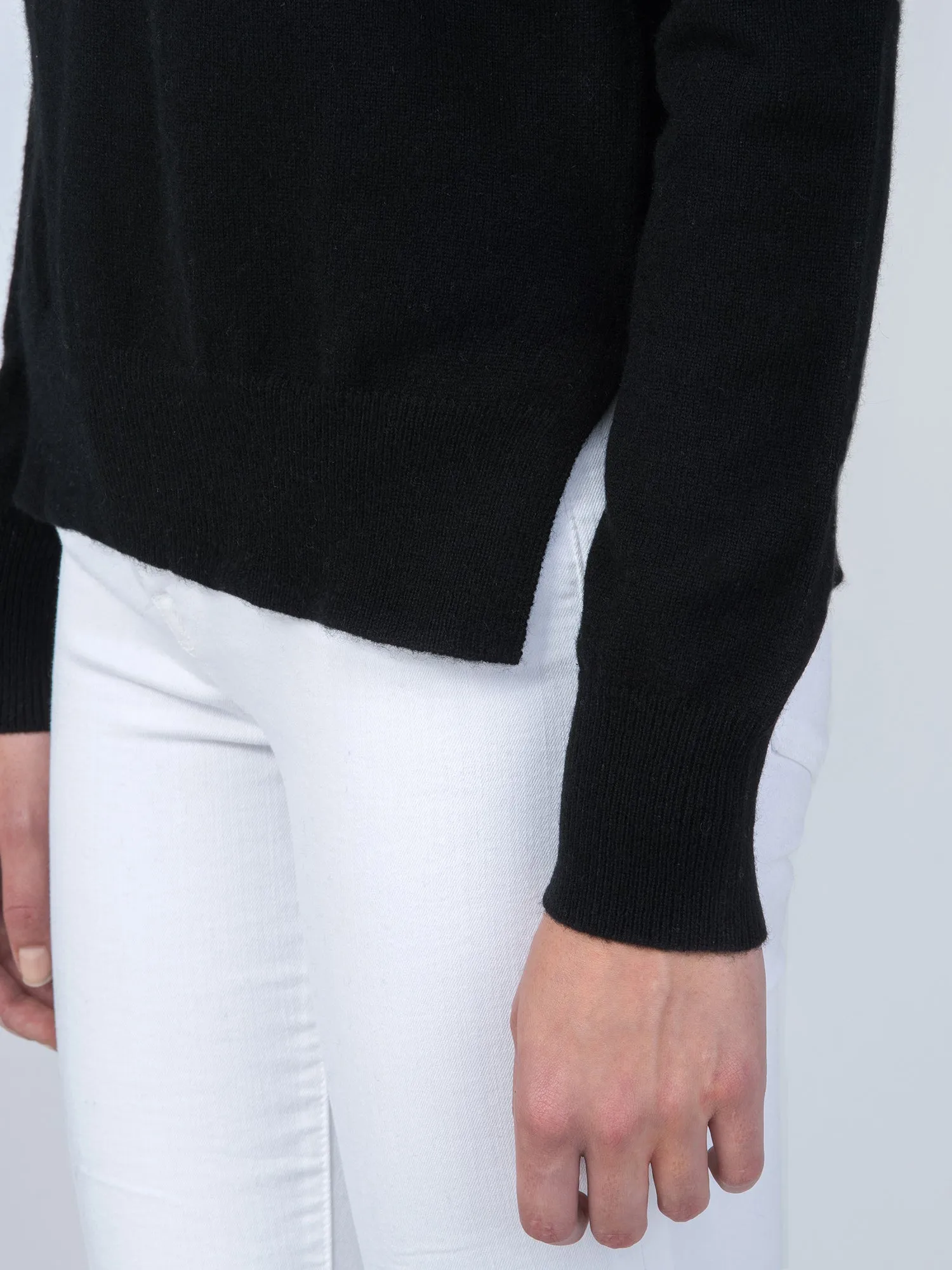 Mockneck Long sleeve_Black