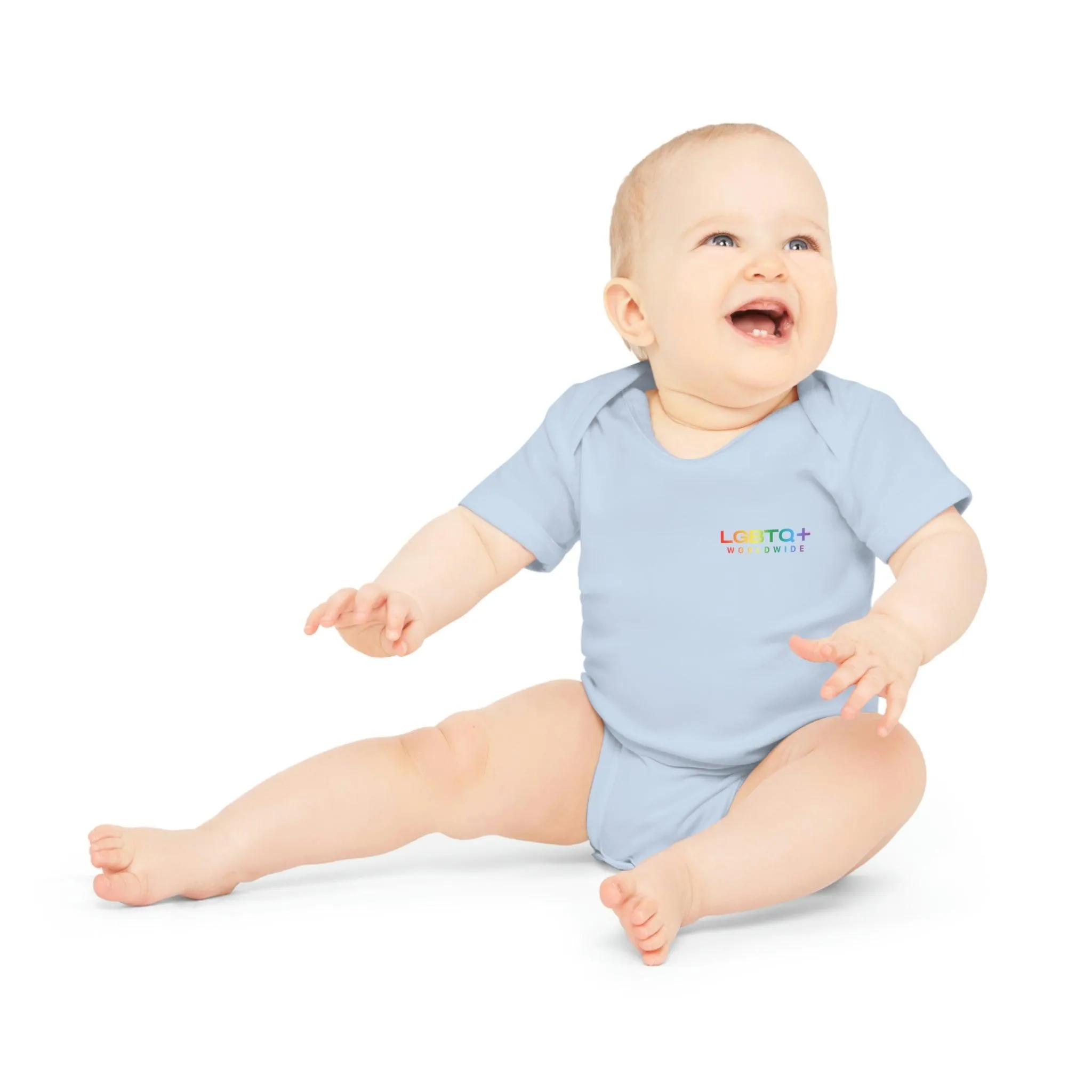 ,,ROBOT" Baby Organic Short Sleeve Bodysuit