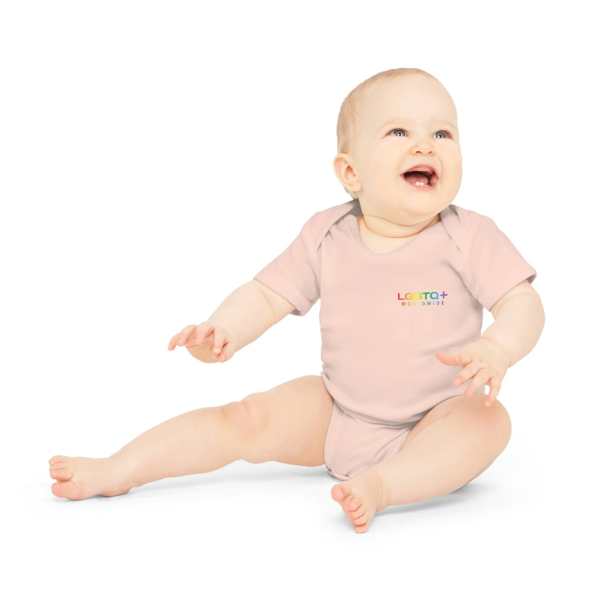 ,,ROBOT" Baby Organic Short Sleeve Bodysuit