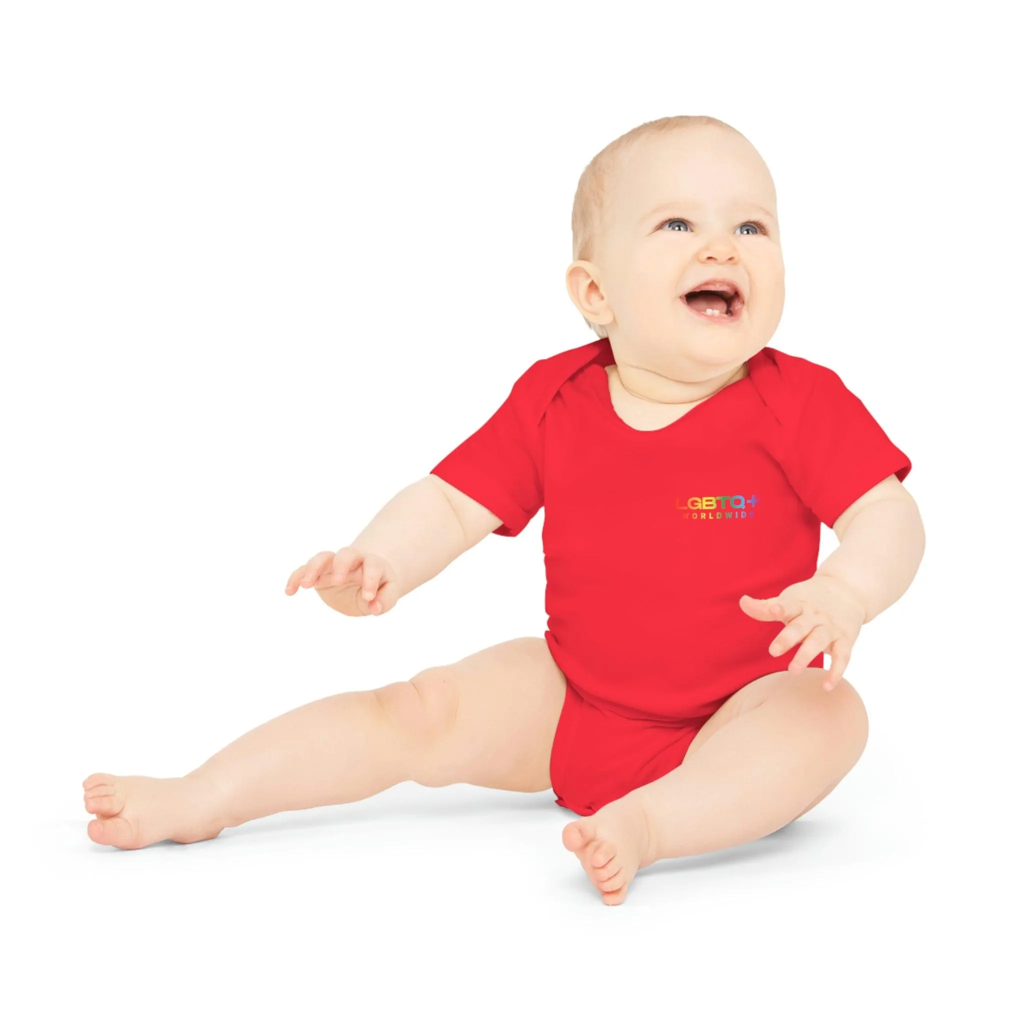 ,,ROBOT" Baby Organic Short Sleeve Bodysuit