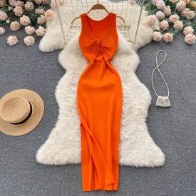 Sexy knitted dress    S321