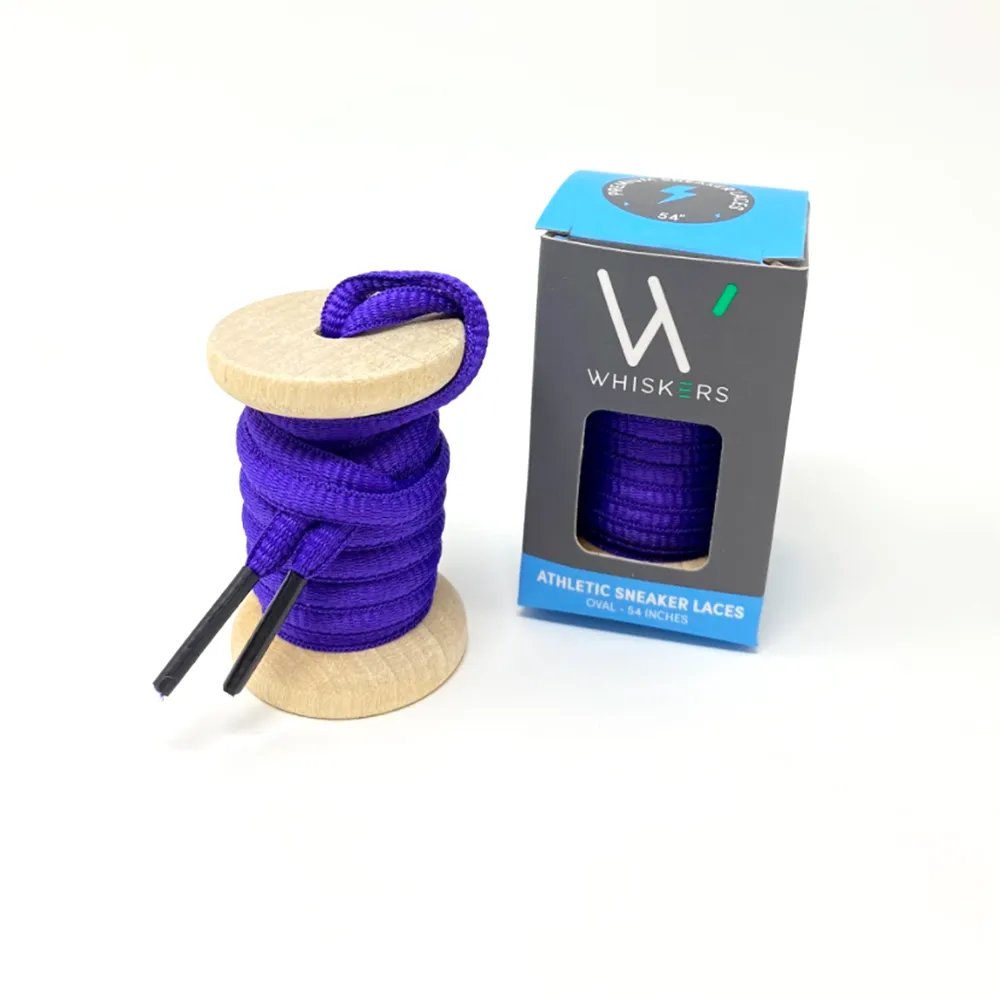 Solid Purple Athletic Sneaker Laces